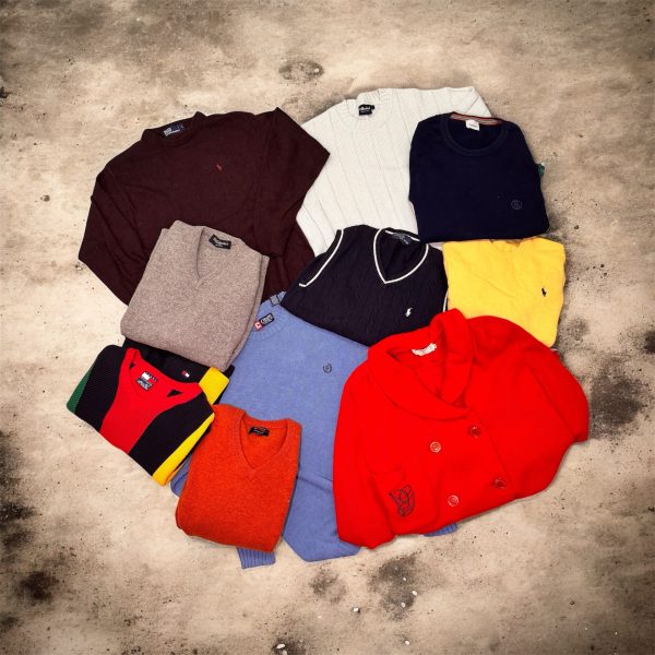 Maglioncini Firmati Vintage – Box 10 Pezzi